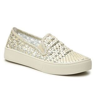 Marc Fisher Savvy gold slip on sneaker size 9.5